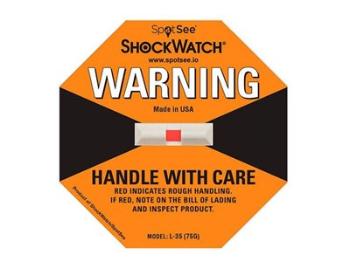 ShockWatch L-35, 75G (Orange) nummereret - min. køb 50 stk.